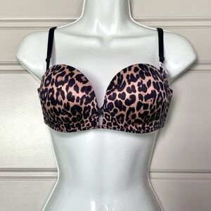 New Leopard Print Victoria’s Secret Push-Up Bra